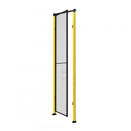 Dvere X-GUARD, vrátane stĺpikov a pletiva, s rámom, 2300x900 mm  - zobraziť veľký náhľad