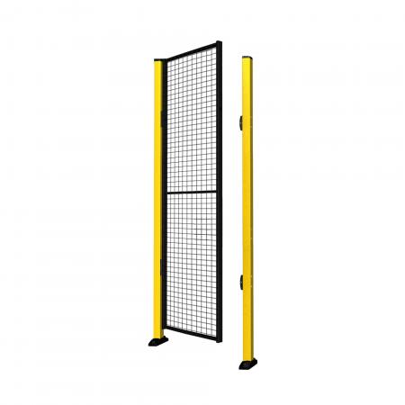 Dvere X-GUARD, vrátane stĺpikov a pletiva, bez rámu, 1400x1500 mm  - zobraziť veľký náhľad