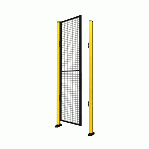 Dvere X-GUARD, vrátane stĺpikov a pletiva, bez rámu, 1400x1500 mm